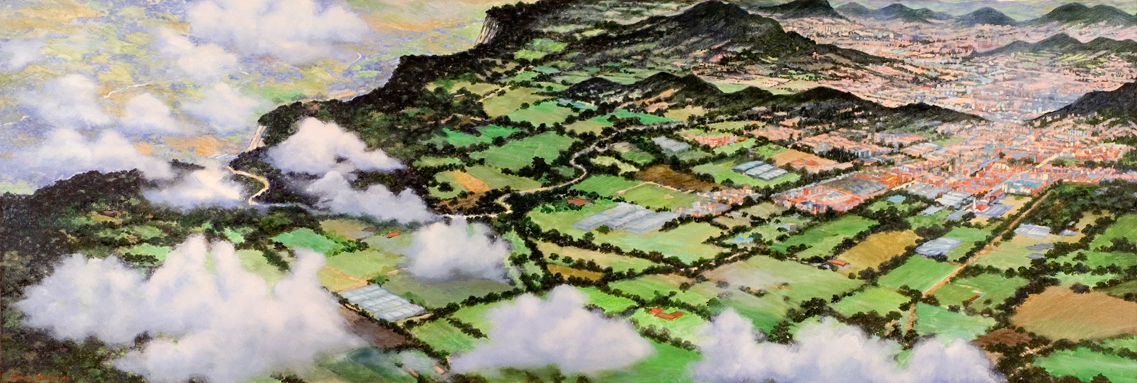 Obra representativa de la serie Ciudades